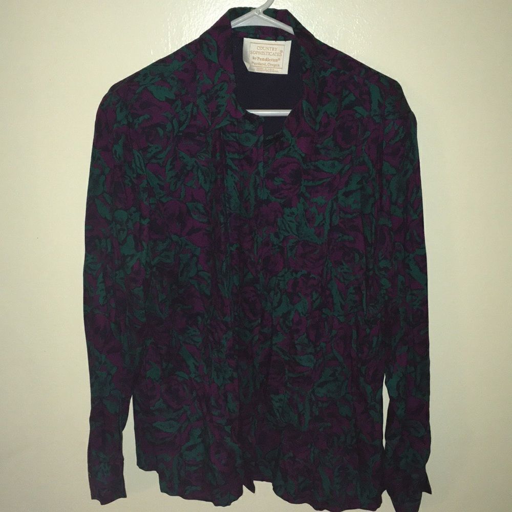 Country Sophisticates by Pendleton vintage rose